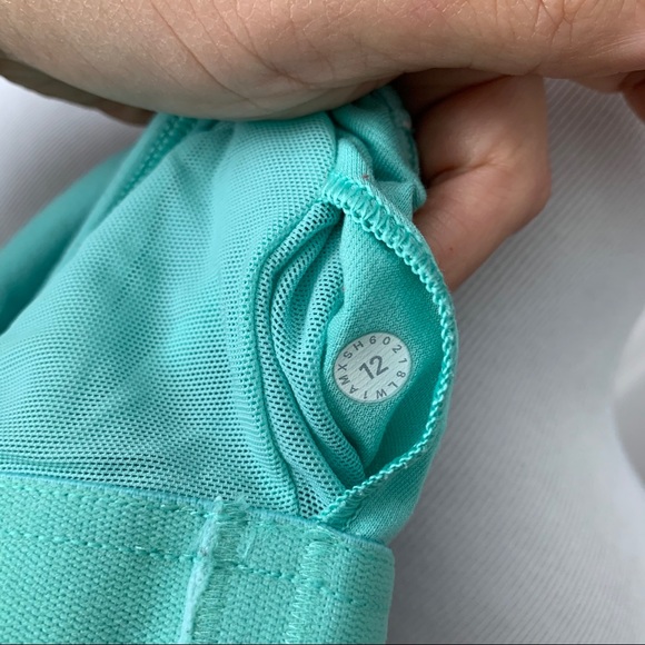 Lululemon Athletica Top size 12 mint - Picture 5 of 6
